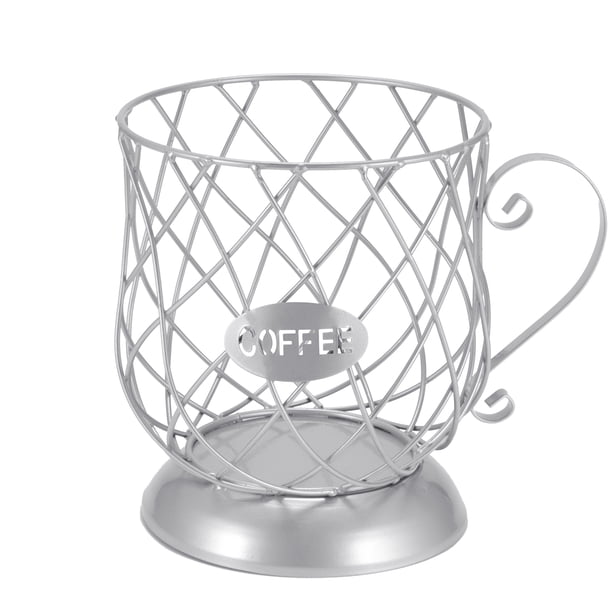 Cesta De Almacenamiento Universal Para Cápsulas De Café, Cesta Para Tazas De Café, Organizador De Cápsulas De Café Vintage, Negro Para El Hogar, Cafetería, Hotel seitruly HA026726-04