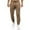 c-156Coffee636, variant on Men Pants Casual Jogger Pants Elastic Waistband Solid Color Comfortable Running Sweatpants Lightweight Breathable Tapered Fit Male Comfort Slacks