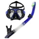thumbnail image 1 of Máscaras De Buceo Gafas de buceo de talla única Máscaras de buceo seguras Equipo de buceo Azul Negro, 1 of 3