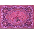 thumbnail image 1 of Ahgly Company Indoor Rectangle Medallion Purple French Area Rugs, 3' x 5', 1 of 4