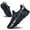 Black, variant on WONESION Just so so Mens Running Shoes Sneakers White Size 8