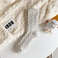 thumbnail image 2 of Uooqdmx Fluffy Socks, Plush Socks, Thermal Socks for Women, Womens Winter Socks, Warm Socks for Women Winter, Gray One Size, 2 of 3