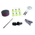 thumbnail image 4 of Kit de entrenamiento de bádminton Herramienta de entrenamiento de bádminton para el ejercicio Indoor Beginner 4m 2 raquetas, 4 of 8