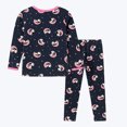 thumbnail image 4 of CAICJ98 Toddler Girls Pajamas Soft Cotton Pjs Set Little Kids 2 Piece Long Sleeve Sleepwear,Size 3-4 Years, 4 of 7