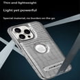thumbnail image 4 of Back Case for iPhone 16 Pro Max, Crocodile Texture PU Leather + Plating Frame, Hidden Adjustable Kickstand, Support Magnetic Car Mount, Drop Protective Phone Cover for iPhone 16 Pro Max, Black, 4 of 7