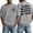 Light Gray, variant on Christian Graphic Shirts for Men God's Plan Is Worth The Wait Oversized Acid Wash Tshirt Faith Back Print Religious T-shirts Casual Tops for Streetwear Summer Vacation