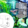 thumbnail image 1 of Anillo de alimentación flotante para peces Turtle Fish Tank con ventosas, forma circular, reduce el desperdicio, mantiene limpio el tanque, 1 paquete, 1 of 7