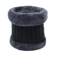 thumbnail image 1 of CSChome Contrast Color Scarf Unisex Cycling Neck Wrap Thick Soft Plush Elastic Regular Fit Warm Windproof Cold Resistant Color Matching Outdoor Skiing Skating, 1 of 7