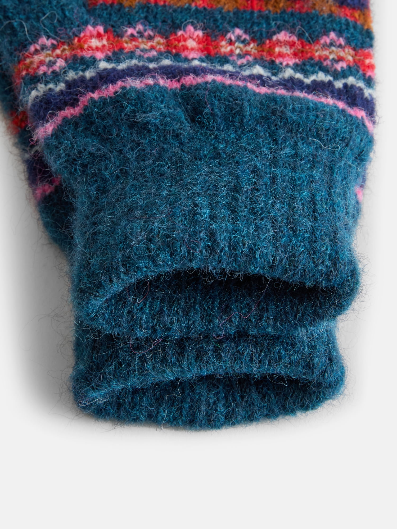 Free Assembly Women's Beanie Mitten Set, Dark Blue