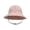 Pink, variant on Fgnfyis Kids Hats Solid Color Fisherman Style Wide Brim Sun Protection Outdoor Play Adjustable for Boy Girl Kids Bucket Hat Orange S