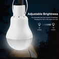 thumbnail image 4 of Solar Light Bulbs with Timer  Indoor/Outdoor LED Solar Lights for Chicken Coop  Home  Emergency Power Outage  Remote Control Included  2 Pack Solar Lights for Outside, 4 of 10