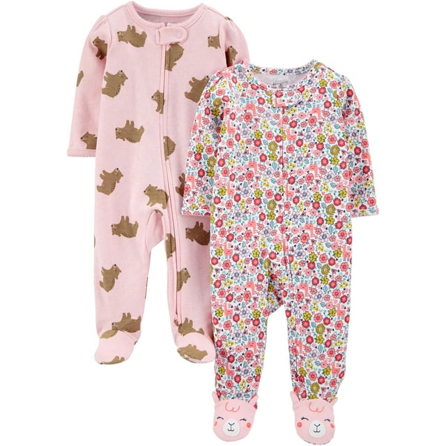 Sleep and Play Simple Joys de Carter's Baby Girls' Cotton
