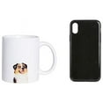 thumbnail image 3 of Pet Portrait White Ceramic Mug - I Love Austrialian Shepherds, 3 of 4