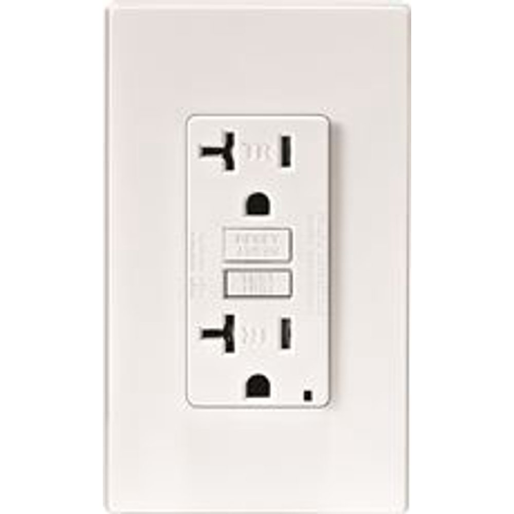 Leviton Smartlockpro 2Pole TamperResistant Duplex Gfci Receptacle