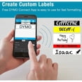 thumbnail image 4 of DYMO MobileLabeler Bluetooth Label Maker, 4 Lines, 8-3/10" x 4-4/5" x 8-1/10", 4 of 4