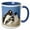 Blue/White, variant on 3drose, Gentoo Penguins, Neko Harbor, Antarctica-an01 Ksu0210 - Keren Su, 11oz Two-tone Yellow Mug