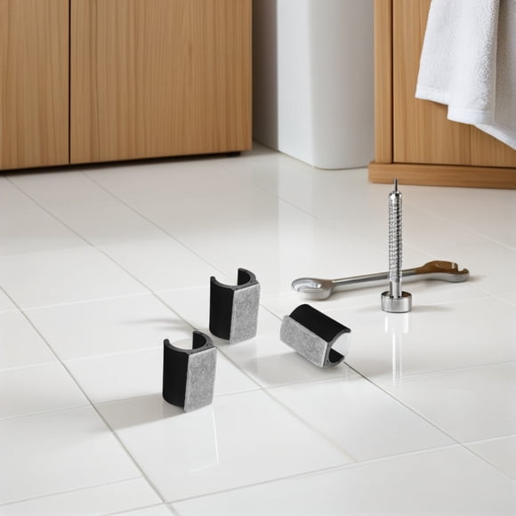 FENGGUIQU 4Ud Protectores De Fieltro Para Muebles En Madera En U Antideslizantes Y Silenciosos Para Sillas