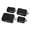 Black, variant on Boovnll Compression Packing Cubes 4Pcs Travel Bag Set Large Capacity Lightweight Packing Cubes for Travel Home Luggage Organizers Compressible Clothing Storage Packing Cubes