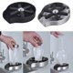 thumbnail image 3 of Muyoka Enjuagador automático de vidrio para fregadero de cocina, lavadora de botellas con conector en T y herramienta de limpieza de taza de café de tubería de agua, acero inoxidable 304, accesorios d Muyoka Hogar, 3 of 7