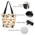 thumbnail image 4 of Easygdp Thanksgiving Turkeys 1 Shoulder Bags for Women,Crossbody Bags Shoulder Purse Handbag for Women, 4 of 6