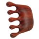 thumbnail image 5 of Rosewood Massage Comb Round Head Relieve Stress Beeswax Polished Scalp Meridian Comb for Shoulders Hands, 5 of 5