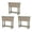 Khaki, variant on BPS Outdoor Raised Garden Bed, Set of 3 Self-Watering Elevated Planter Box with Legs - Khaki