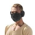 thumbnail image 5 of Unique Bargains 1 Pc Two-in-one Face Mask Windproof Balaclava for Cycling Black, 5 of 6