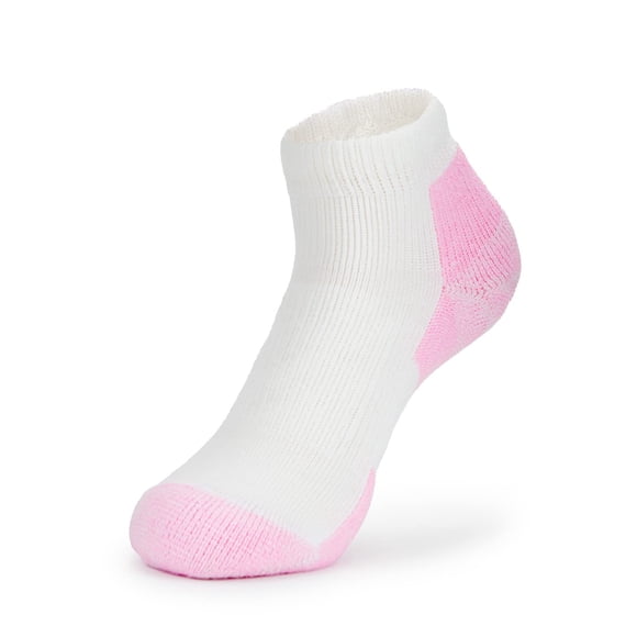 Thorlos Thick Cushion Women's Quarter-Length Distance Walking Socks, 7-9 US(W)