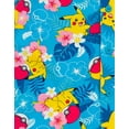 thumbnail image 3 of Pokemon Pikachu Matching Family Hawaiian Button Down Shirt Toddler to Big Kid, 3 of 5