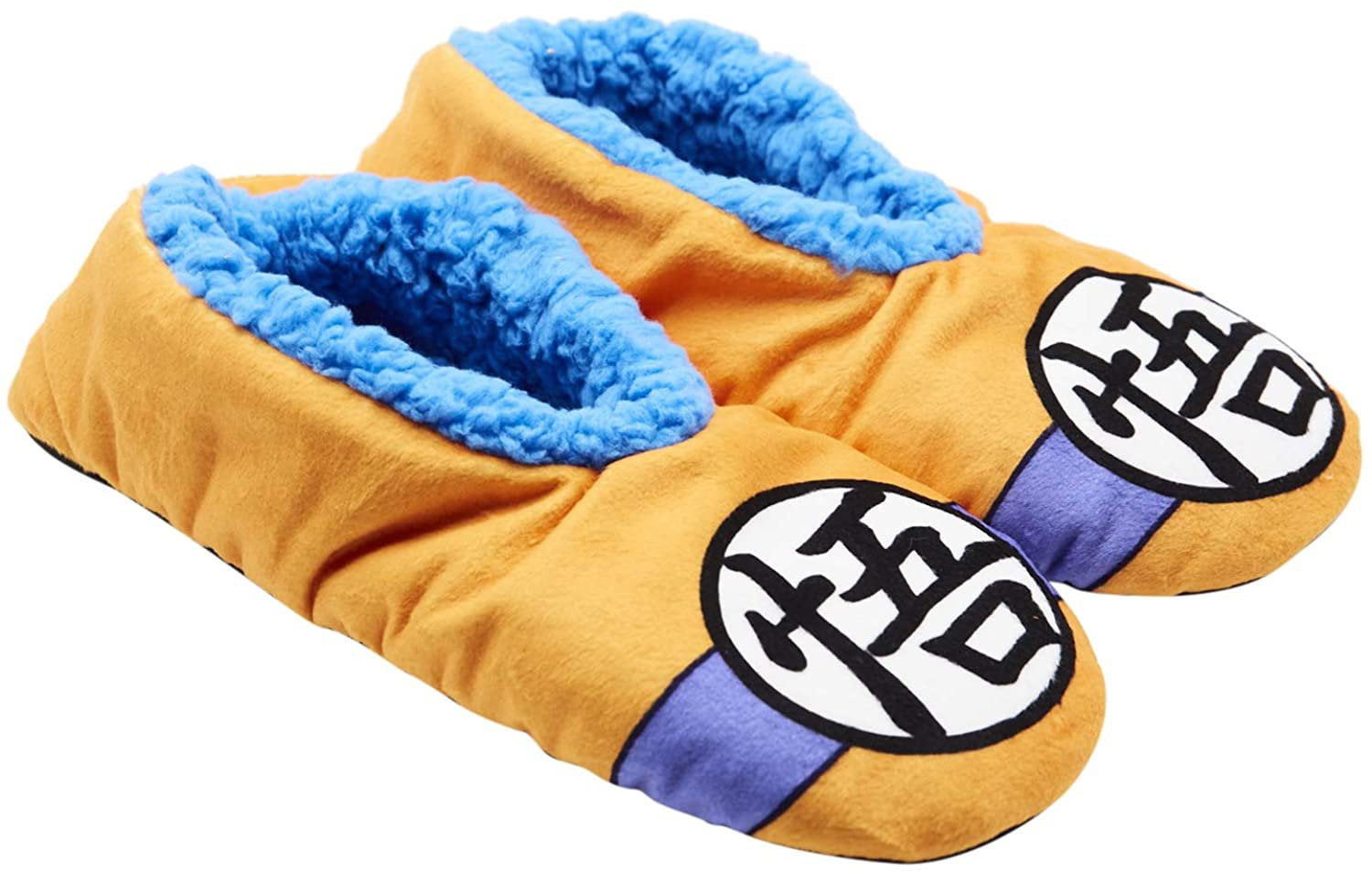 Forholdsvis Tørke frakke Dragon Ball Z Slippers Logo Slipper Socks Big Kid/Teen/Adult - Walmart.com