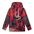 thumbnail image 6 of Youth Hazbin Hotel Hoodies 3D Print Pullover Hooded Sweatshirt with Pocket for Boys Girls, 6 of 6