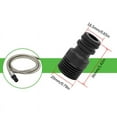 thumbnail image 6 of 2PC 1/2" BSP Threaded Tap Adaptor Garden Water Hose Quick Pipe Connector Fitting Garden Irrigation System Parts Wholesale, 6 of 11
