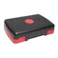 thumbnail image 1 of Lipstore Aerobic Exercise Step Adjustable Cardio Fitness Indoor Workout Step Red, 1 of 8