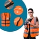 thumbnail image 5 of Chaleco de Seguridad Simonetta Vespetti Talla S 3 Piezas Naranja, 5 of 5