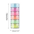 thumbnail image 2 of Bottled Colored Woolen Powder Winter Glitter Sweater Powder Powder Dip Nail Kits, 2 of 3