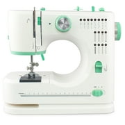BCOOSS Portable Sewing Machine for Beginners 16 Built-in Stitches with Foot Pedal