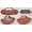 Red, variant on Floral Damask Casserole Baking Pan or Pie Plate Cozy and Carrier by Penny's Needful Things (Pie Plate/Small Casserole Carrier) (Black)