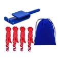 thumbnail image 3 of tamizeot Ice Anchor Drill Adapter Winter Fishing Accessory With Ropes And Storage Bag For Organized Trips Are Not Easy To Break, 3 of 6