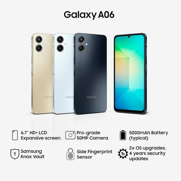 Samsung A06 4G LTE - Smartphones for electronics wholesalers