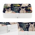 thumbnail image 4 of Animal Jewelry Organizer Display Case, PU Leather with Removable Compartment, Portable, 4 of 6