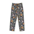 thumbnail image 4 of Easygdp Wildflowers Men's Pajama Pant, Sleep Elastic Waistband Lounge Pants - Small, 4 of 9