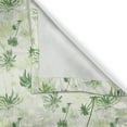 thumbnail image 5 of Ambesonne Hawaii Grommet Curtain, Sketch Style Palm Trees, 50" x 120", Forest Green Pale Green, 5 of 6