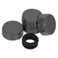 thumbnail image 6 of WEUVEB 4-Pack Grey PVC Threaded Pipe Caps for Plumbing Leak Prevention, Circular Pipe End Covers, 6 of 8