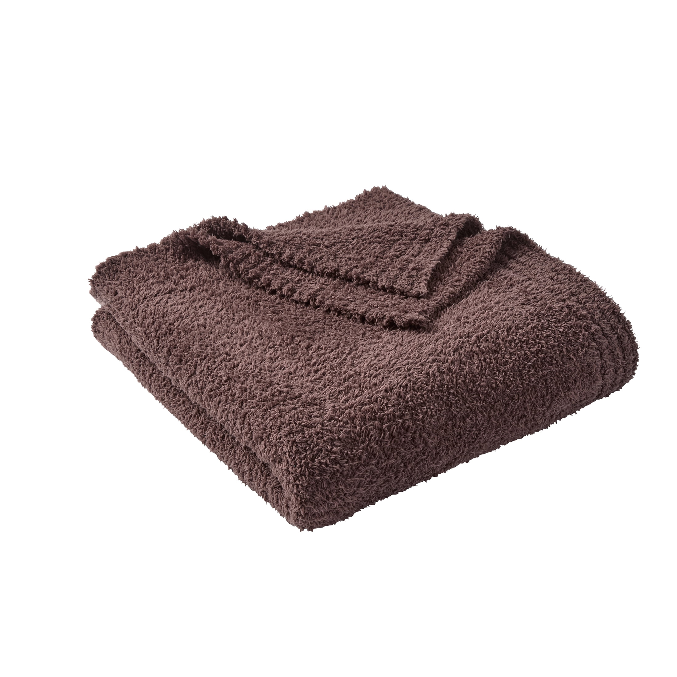 Better Homes & Gardens Cozy Knit Throw Blanket, Brown Basket, 50 x 72 in