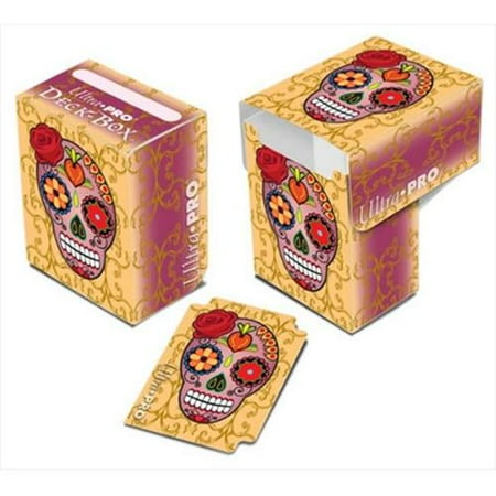 These Days Box - Ultra-Pro Day of the Dead Pink Skull Deck Box