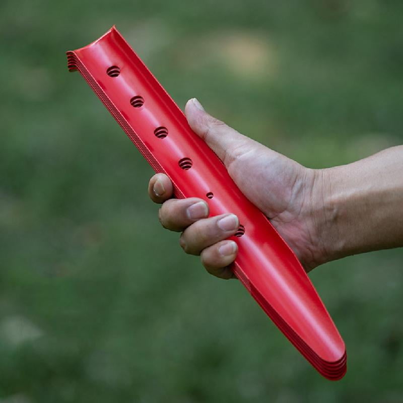 JZROCKER 10pack Outdoor Travel Camping Tarps Stakes Ground Stakes Organizers Tent Pegs