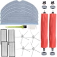 thumbnail image 1 of Kit de accesorios para Roborock S7 S7 Plus S7 MaxV S7 MaxV Ultra, incluye cepillo principal, filtros, cepillos laterales y paños de fregado (kit 1) | JUNJUN, 1 of 5