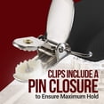 thumbnail image 2 of Mens Elastic X Back No Slip "Pin Clip" Straight Clip Suspenders - Olive(Regular, 46" Long), 2 of 5