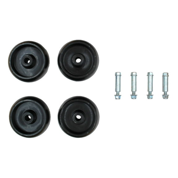 RAParts GX10168 Set of Four (4) Deck Wheels Bolts & Nuts Fits 14M7400 GX21012 GX10168