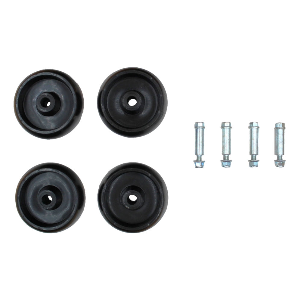 GX10168 Set of Four (4) Deck Wheels Bolts & Nuts Fits GX21012 GX10168 Fits John Deere Zero-Turn Lawn Mowers Lawn/Garden Tractors